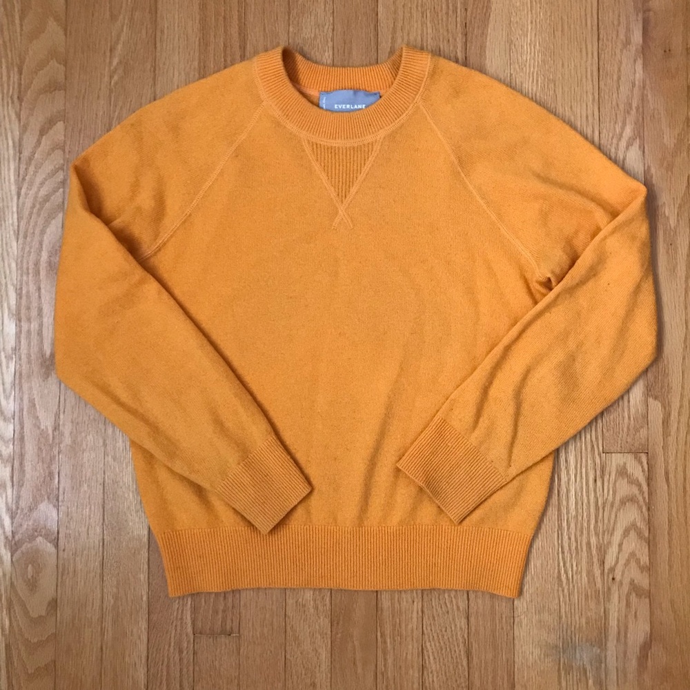 SOLD Everlane cashmere shrunken sweatshirt XS